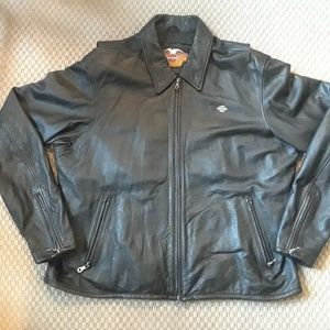 Men's Leather Harley Davidson Jacket